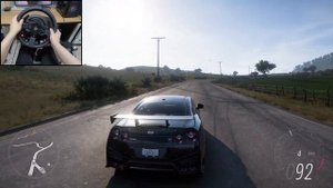 Forza Horizon 5: 2020 Nissan GT-R NISMO R35 - Thrustmaster T300RS Gameplay