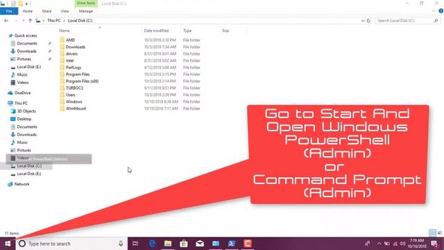 How to Delete WimMount Folder from C Drive смотреть онлайн