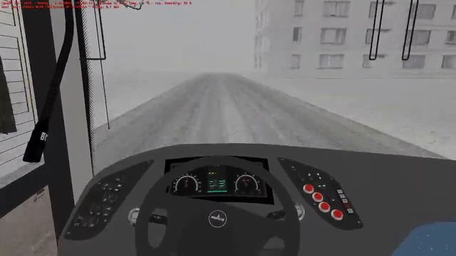 Декабрьский зимний воскресный стрим по Омси 2. " Щёлково 2022" . Маршрут №10 на автобусе МАЗ 203 смотреть онлайн