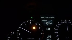 Lexus LS460 расход топлива 140 ки/ч