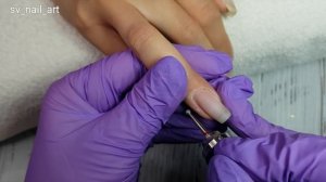 Два маникюра.RED ногти + Умиротворяющий дизайн/ТВС фреза Кристалл/Лучший матовый топ от MiiS.