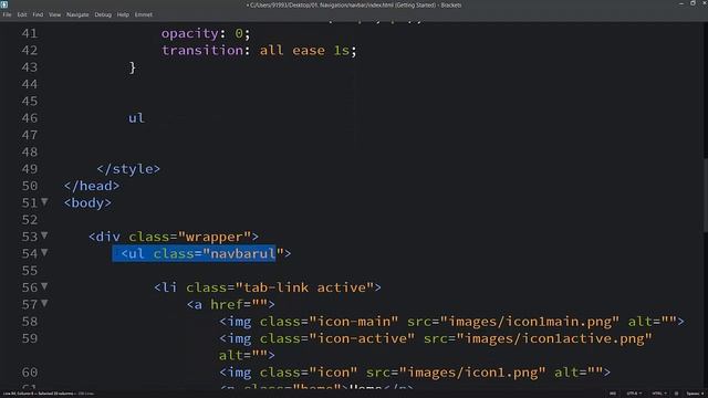 Latest CSS Navigation menu using HTML CSS JS
