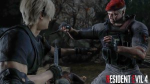 «Судьбоносная встреча Леона с Майором Краузером — Resident Evil 4 Remake (2023) на ПК