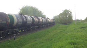 2ТЭ116-1078 (БТС) с цистернами отправился со станции Берёзки