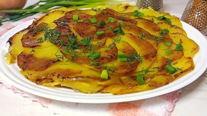 Беру 3 картошки, луковицу и через 20 минут ужин готов! Быстро и вкусно!Бюджетный ужин обед завтрак