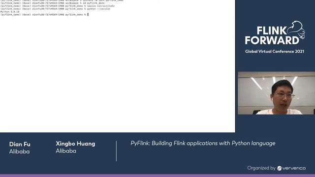 PyFlink: Building Flink applications with Python language