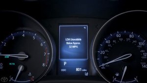 Toyota Safety Sense ™ Lane Departure Alert (LDA) Settings and Controls | Toyota