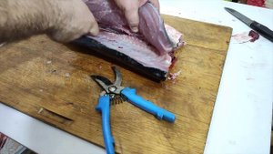 Разделка крупной рыбы .Как разделаль  толстолоба карпа