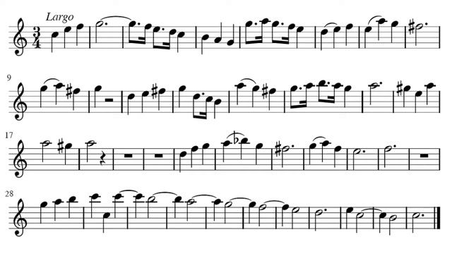 Play the Violin sheet music Vivaldi: Concerto alla francese RV117 バイオリン楽譜　ヴィヴァルディ 弦楽のための協奏曲フランス風