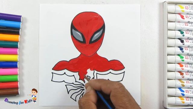 How To Draw Spider Man |Spiderman drawing for beginners |Как нарисовать Человека-Паука смотреть онлайн