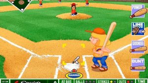 Backyard Baseball (PC) Gameplay - (Super Tournament Semi Finals Game #2: Squids @ Fishes)