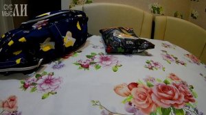 Сумка рюкзак к школе. Продуктовые покупки.