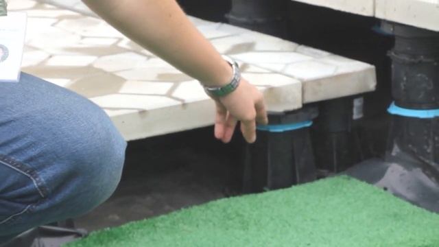 Регулируемые опоры Kronex на эксплуатируемой кровле. | Наши объекты. смотреть онлайн