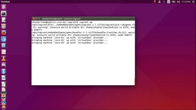 [CoreOS] Installation сluster of 3 nodes смотреть онлайн