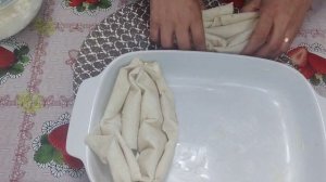 Болгарская Баница из лаваша с творогом сладкая!Вертута с творогом!