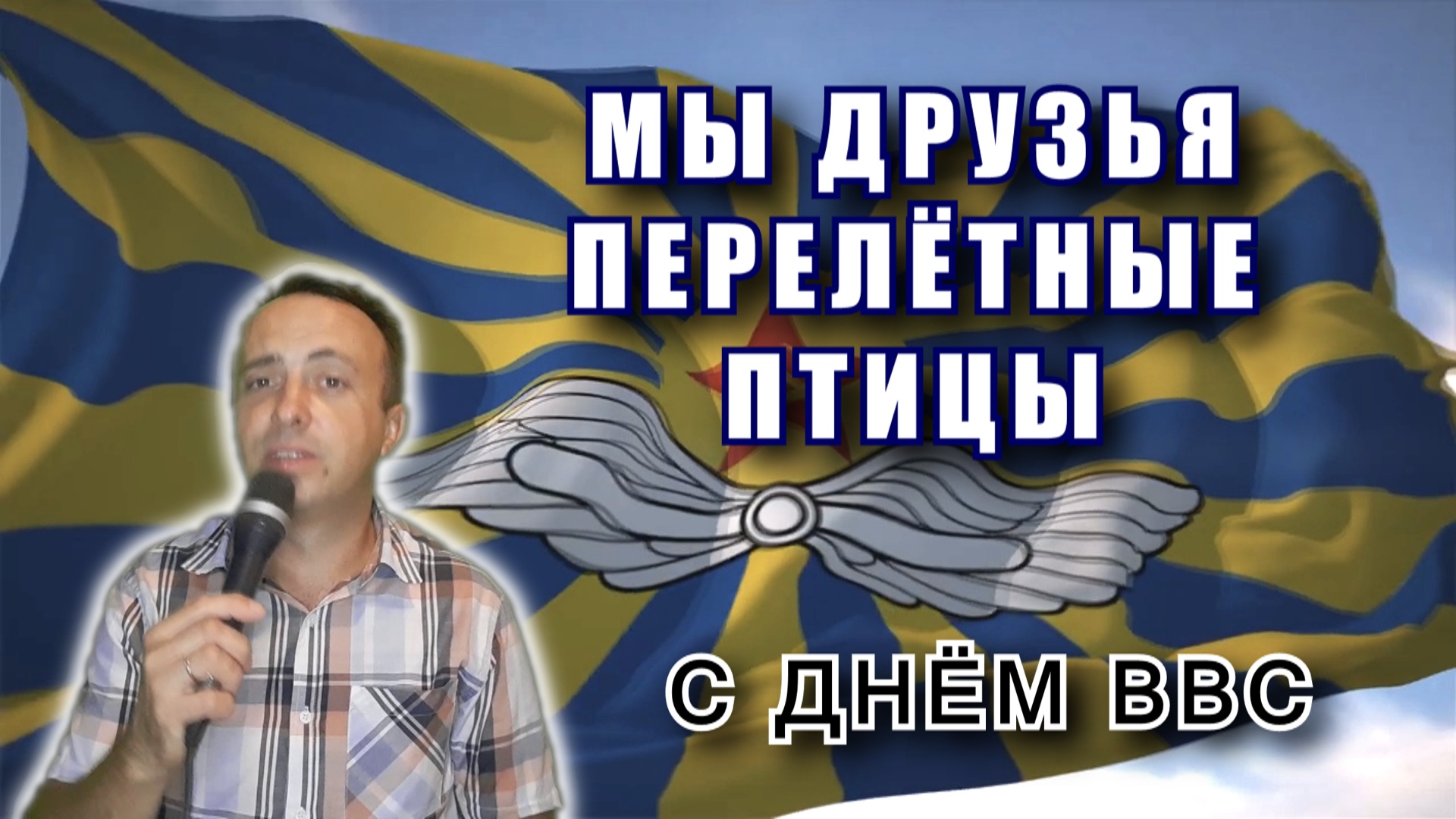 Мы друзья перелётные птицы - С днём ВВС!