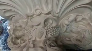 Ваза искусственный камень мрамор 2 , силикованая форма, полистоун, стеклопласти.