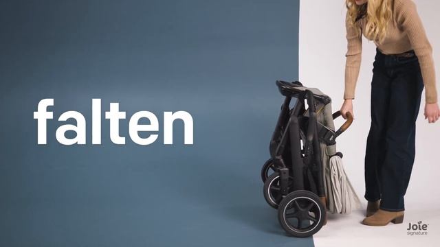 Joie Signature Vinca 2in1 | Der höhenverstellbare Kinderwagen mit Babywanne смотреть онлайн