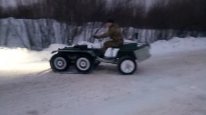 помор x 6 по глубокому снегу. обзор