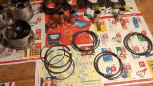 Заводская развесовка и состояние поршневой ВАЗ 2110 колец, пальцев и шатунов