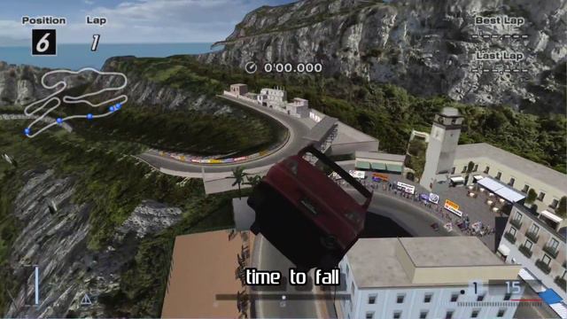 Flying above tracks in Gran Turismo 4 смотреть онлайн