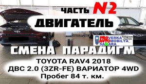 Анализ состояния двигателя TOYOTA RAV4 2018  2.0 (3ZR-FE)