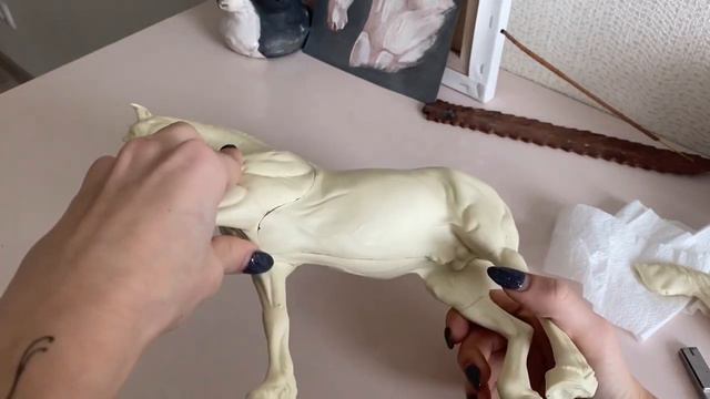 Это вам не BREYER! Распаковка резина ПЕПЕЛ от Mr. ANki