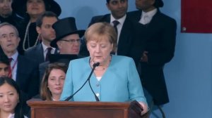 German Chancellor Angela Merkel's address | Harvard Commencement 2019