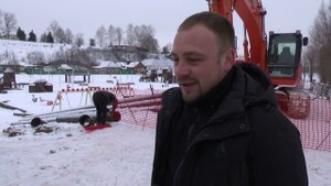 В Мамадыше приступили к строительству пешеходного моста