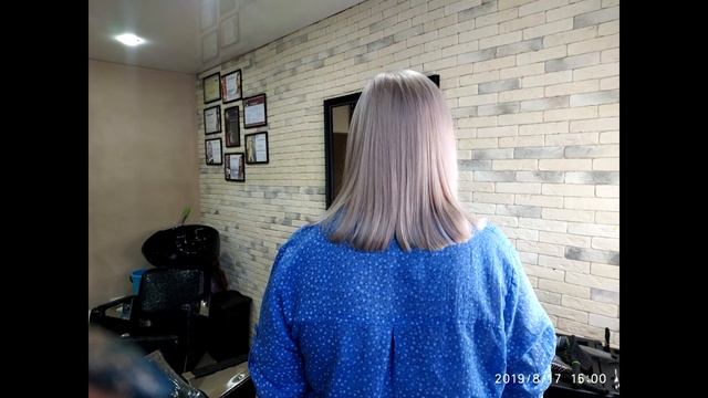 Очень красивое окрашивание волос светлое перламутровое какао
