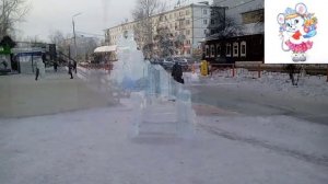 Нижнеудинск новогодний. Новый год в Нижнеудинске..mp4