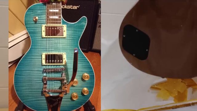 Chinese Gibson Les Paul # 2 Unboxing - My Latest Chibson (China Blue) смотреть онлайн