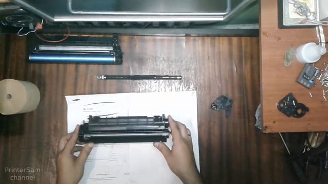 Инструкция по заправке картриджа HP 12a, Canon 703 смотреть онлайн