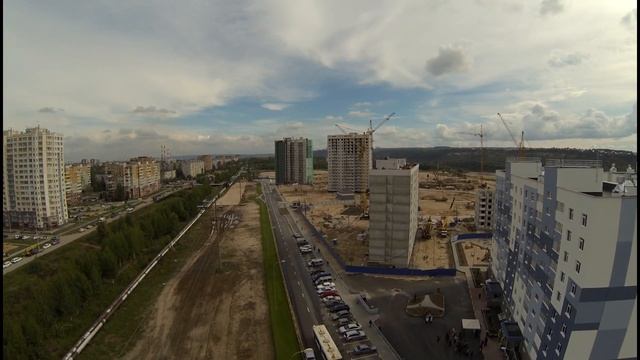 Новый микрорайон в Автозаводском районе Нижнего Новгорода смотреть онлайн