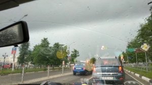 Влог/Едем на дачу/Попали под ливень/Долгожданная встреча детей с мамой после долгой разлуки/#встреч