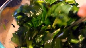 Водоросли. Миёк/Вакаме. Корейская кухня. Салат и суп из Миёк/Вакаме. Кимчи.
