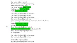 Разбор песни группы Madness Our House