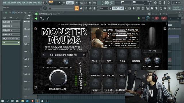 REVIEW MONSTER DRUM - VST KARYA ANAK BANGSA