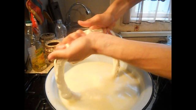 Сыр чечил. Подробное приготовление