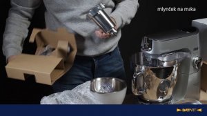 Kuchynský robot KENWOOD Titanium Chef Baker XL KVL85.704SI | unboxing