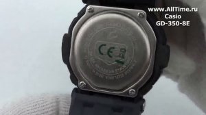 Обзор. Мужские японские наручные часы Casio G-SHOCK GD-350-8E
