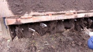 Фреза и Трактор Т-40. ОСЕННЕЕ ФРЕЗЕРОВАНИЕ ОГОРОДА.