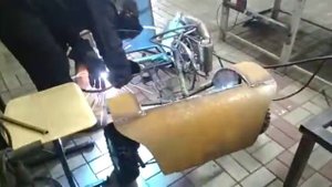 Детский картинг из хлама с двигателем Д-6