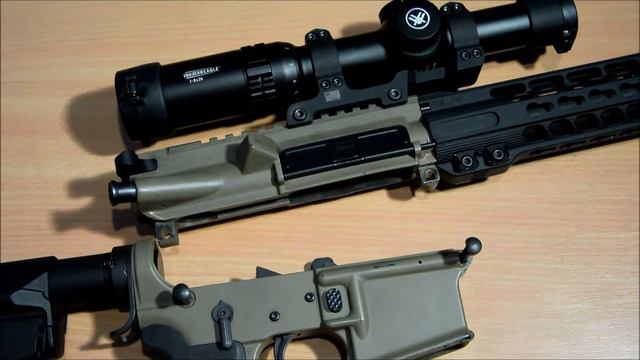 Устранение люфтов аппера и ловера AR-15AR-10
