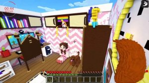 ЧЕБУРАШКА И ЧЕЛОВЕК БЕНЗОПИЛА ПРЯТКИ В МИРЕ в МАЙНКРАФТ ДЕВУШКА НУБ И ПРО ВИДЕО ТРОЛЛИНГ MINECRAFT