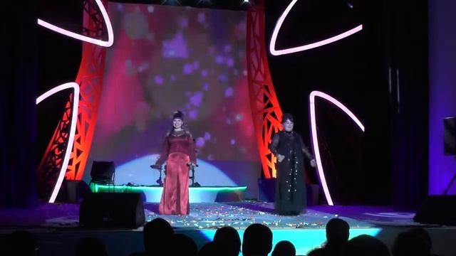 5. От ыры 2016. Дуэт Экспромт. Тоолапча хар - Падает снег. смотреть онлайн