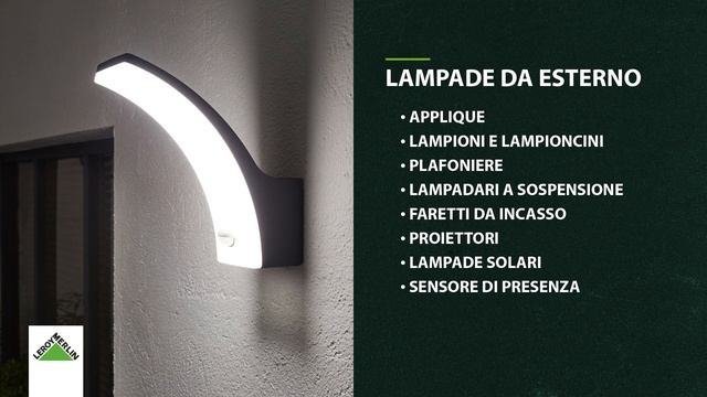 Fa' la scelta giusta: scegliere le lampade da esterno | Leroy Merlin смотреть онлайн