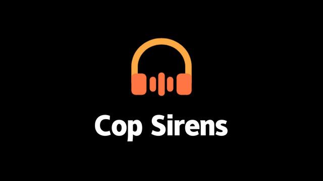 10+ sound effects on the police siren cop sirens