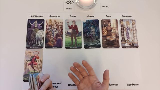 ВОДОЛЕЙ♒ИЮНЬ 2023?Прогноз на месяц таро расклад/таро гороскоп/?Все знаки зодиака!12 домов гороскоп
