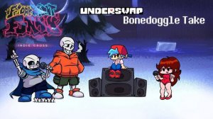 FNF: Indie Cross Mod - A Bone-Idlingly Combat - Bonedoggle {Underswap Cover} V2